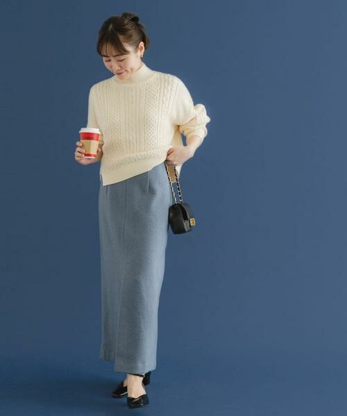 URBAN RESEARCH ROSSO / アーバンリサーチ ロッソ スカート | ウールリングタイトスカート | 詳細8