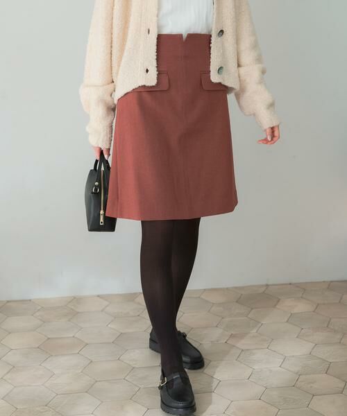 URBAN RESEARCH ROSSO / アーバンリサーチ ロッソ スカート | ポケット台形ミニスカート | 詳細1