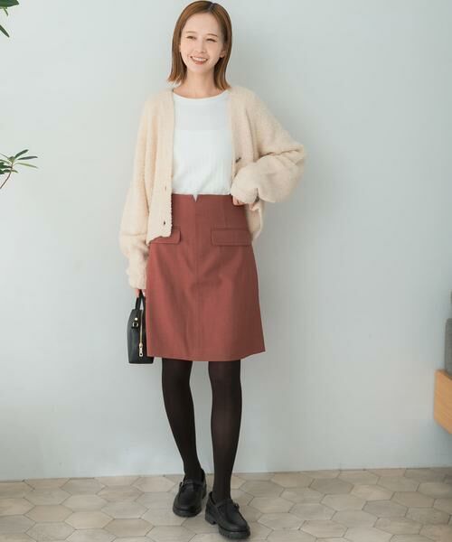 URBAN RESEARCH ROSSO / アーバンリサーチ ロッソ スカート | ポケット台形ミニスカート | 詳細4