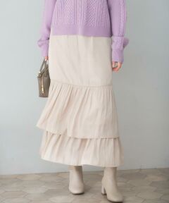 URBAN RESEARCH ROSSO / アーバンリサーチ ロッソ スカート | デザインティアードスカート