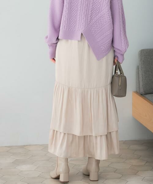 URBAN RESEARCH ROSSO / アーバンリサーチ ロッソ スカート | デザインティアードスカート | 詳細17