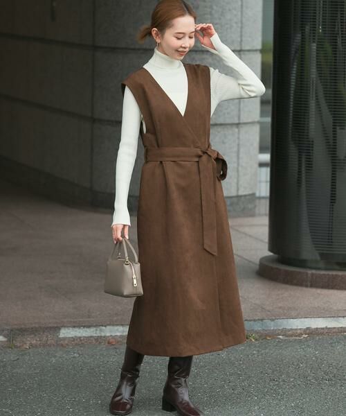 URBAN RESEARCH ROSSO / アーバンリサーチ ロッソ ワンピース | 3WAYジレワンピース | 詳細9