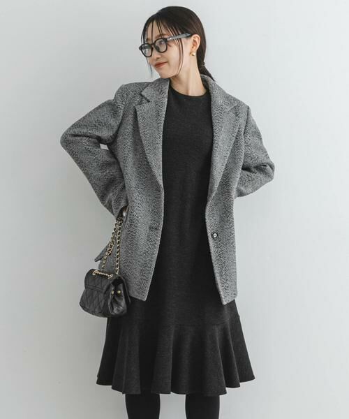 URBAN RESEARCH ROSSO / アーバンリサーチ ロッソ ワンピース | 『40サイズ/高身長向けも展開』F by ROSSO　裾フレアワンピース | 詳細11