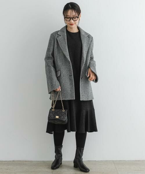 URBAN RESEARCH ROSSO / アーバンリサーチ ロッソ ワンピース | 『40サイズ/高身長向けも展開』F by ROSSO　裾フレアワンピース | 詳細12