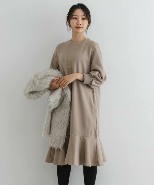 URBAN RESEARCH ROSSO / アーバンリサーチ ロッソ ワンピース | 『40サイズ/高身長向けも展開』F by ROSSO　裾フレアワンピース | 詳細20