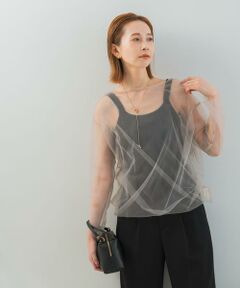 URBAN RESEARCH ROSSO / アーバンリサーチ ロッソ トップス | レイヤードチュールブラウス