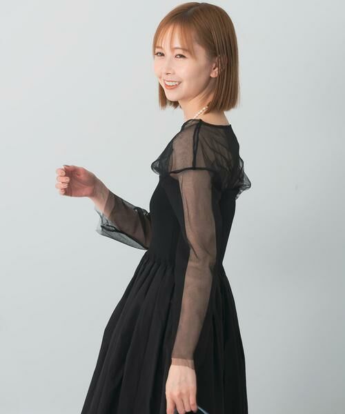 URBAN RESEARCH ROSSO / アーバンリサーチ ロッソ トップス | レイヤードチュールブラウス | 詳細5