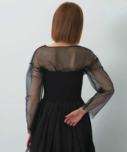 URBAN RESEARCH ROSSO / アーバンリサーチ ロッソ トップス | レイヤードチュールブラウス | 詳細6