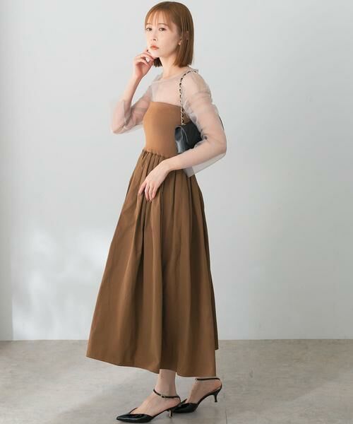 URBAN RESEARCH ROSSO / アーバンリサーチ ロッソ トップス | レイヤードチュールブラウス | 詳細23