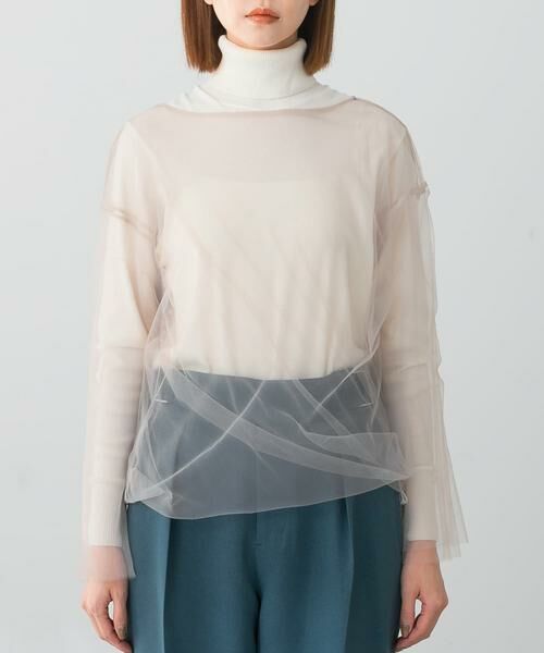 URBAN RESEARCH ROSSO / アーバンリサーチ ロッソ トップス | レイヤードチュールブラウス | 詳細25
