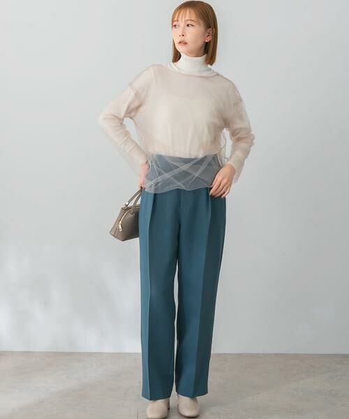 URBAN RESEARCH ROSSO / アーバンリサーチ ロッソ トップス | レイヤードチュールブラウス | 詳細18