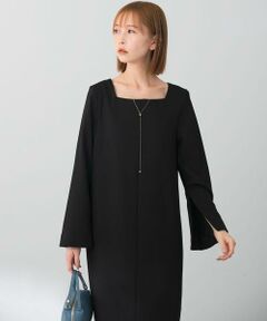 アーバンリサーチ URBAN RESEARCHリネンライクレイヤードワンピース リネンライクレイヤードワンピース（マキシ丈/ロングワンピース
