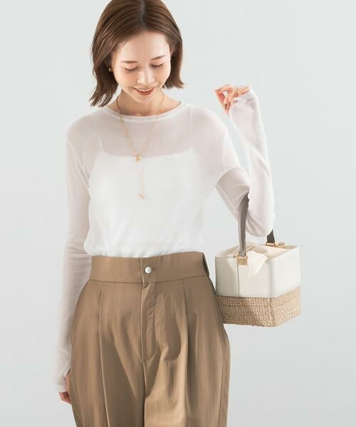 URBAN RESEARCH ROSSO / アーバンリサーチ ロッソ Tシャツ | シアーテレコカットソー | 詳細23