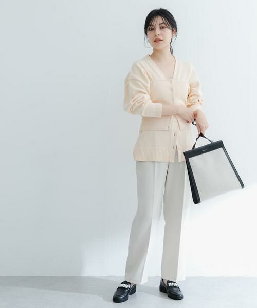 URBAN RESEARCH ROSSO / アーバンリサーチ ロッソ ニット・セーター | ボタンデザインベアトップ | 詳細18