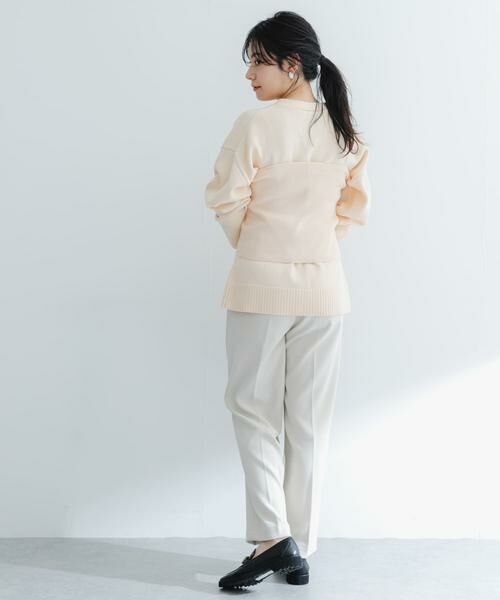 URBAN RESEARCH ROSSO / アーバンリサーチ ロッソ ニット・セーター | ボタンデザインベアトップ | 詳細19