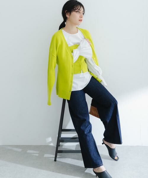 URBAN RESEARCH ROSSO / アーバンリサーチ ロッソ カーディガン・ボレロ | ウエストシェイプカーディガン | 詳細2