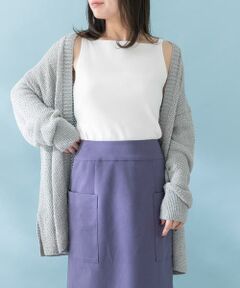 URBAN RESEARCH ROSSO / アーバンリサーチ ロッソ カーディガン・ボレロ | 透かし編みミドルカーディガン