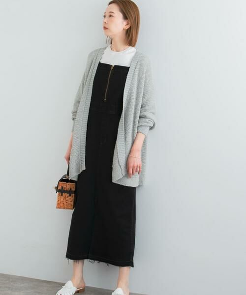 URBAN RESEARCH ROSSO / アーバンリサーチ ロッソ カーディガン・ボレロ | 透かし編みミドルカーディガン | 詳細20