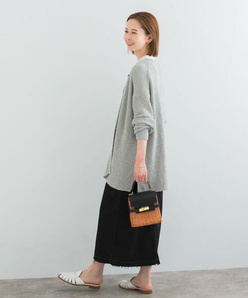 URBAN RESEARCH ROSSO / アーバンリサーチ ロッソ カーディガン・ボレロ | 透かし編みミドルカーディガン | 詳細22