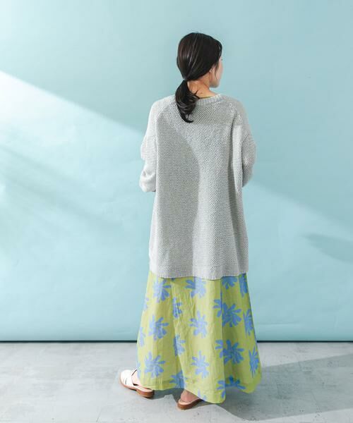 URBAN RESEARCH ROSSO / アーバンリサーチ ロッソ カーディガン・ボレロ | 透かし編みミドルカーディガン | 詳細15