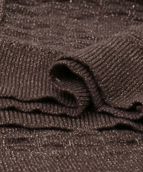 URBAN RESEARCH ROSSO / アーバンリサーチ ロッソ カーディガン・ボレロ | F by ROSSO　ラメニットビスチェ+カーディガン | 詳細9