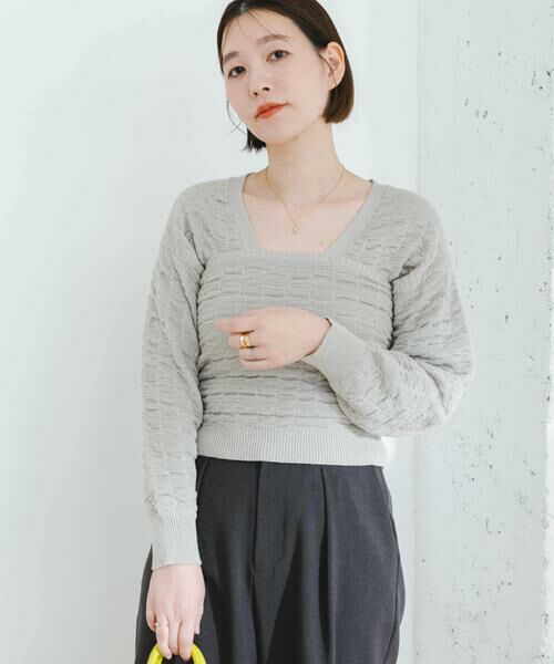 URBAN RESEARCH ROSSO / アーバンリサーチ ロッソ カーディガン・ボレロ | F by ROSSO　ラメニットビスチェ+カーディガン | 詳細11