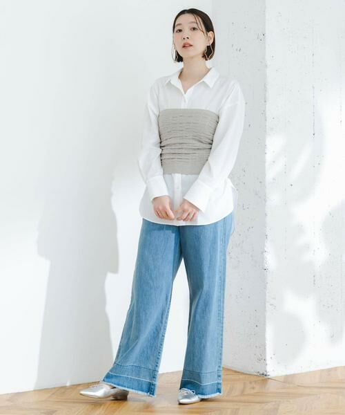 URBAN RESEARCH ROSSO / アーバンリサーチ ロッソ カーディガン・ボレロ | F by ROSSO　ラメニットビスチェ+カーディガン | 詳細20