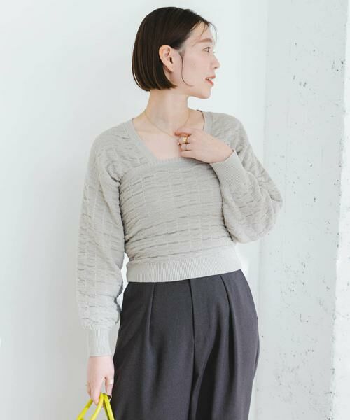 URBAN RESEARCH ROSSO / アーバンリサーチ ロッソ カーディガン・ボレロ | F by ROSSO　ラメニットビスチェ+カーディガン | 詳細12