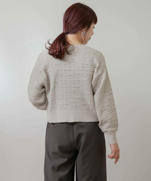 URBAN RESEARCH ROSSO / アーバンリサーチ ロッソ カーディガン・ボレロ | F by ROSSO　ラメニットビスチェ+カーディガン | 詳細16