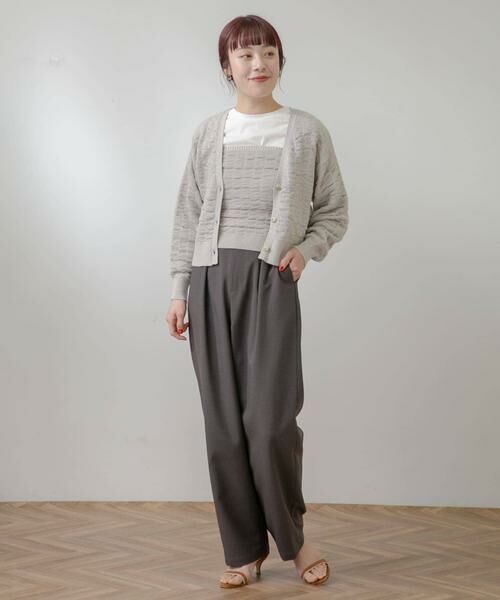 URBAN RESEARCH ROSSO / アーバンリサーチ ロッソ カーディガン・ボレロ | F by ROSSO　ラメニットビスチェ+カーディガン | 詳細17