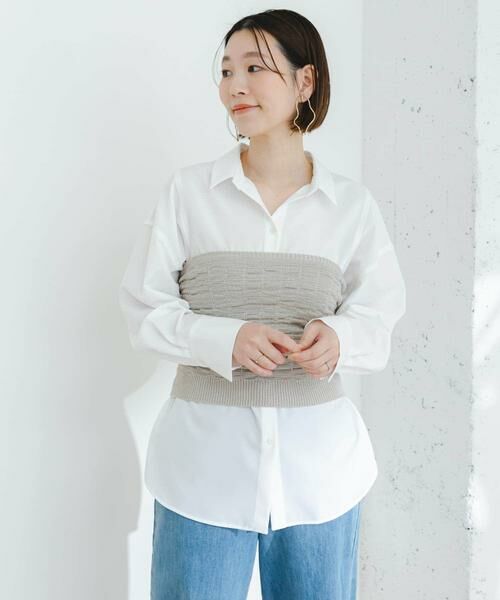 URBAN RESEARCH ROSSO / アーバンリサーチ ロッソ カーディガン・ボレロ | F by ROSSO　ラメニットビスチェ+カーディガン | 詳細19