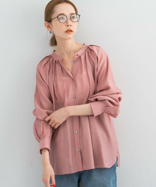 URBAN RESEARCH ROSSO / アーバンリサーチ ロッソ シャツ・ブラウス | ランダムタックセミシアーブラウス | 詳細2