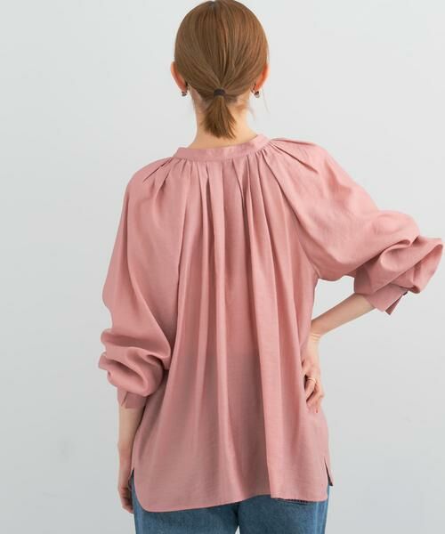 URBAN RESEARCH ROSSO / アーバンリサーチ ロッソ シャツ・ブラウス | ランダムタックセミシアーブラウス | 詳細4