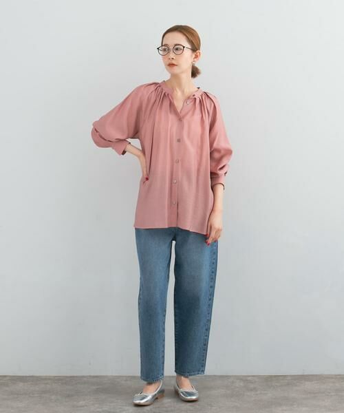 URBAN RESEARCH ROSSO / アーバンリサーチ ロッソ シャツ・ブラウス | ランダムタックセミシアーブラウス | 詳細5
