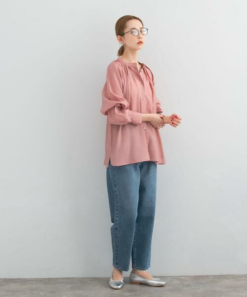 URBAN RESEARCH ROSSO / アーバンリサーチ ロッソ シャツ・ブラウス | ランダムタックセミシアーブラウス | 詳細6