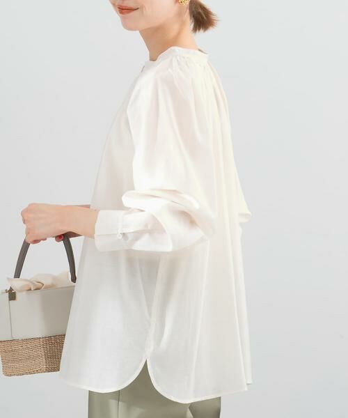 URBAN RESEARCH ROSSO / アーバンリサーチ ロッソ シャツ・ブラウス | ランダムタックセミシアーブラウス | 詳細15