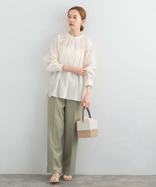 URBAN RESEARCH ROSSO / アーバンリサーチ ロッソ シャツ・ブラウス | ランダムタックセミシアーブラウス | 詳細18