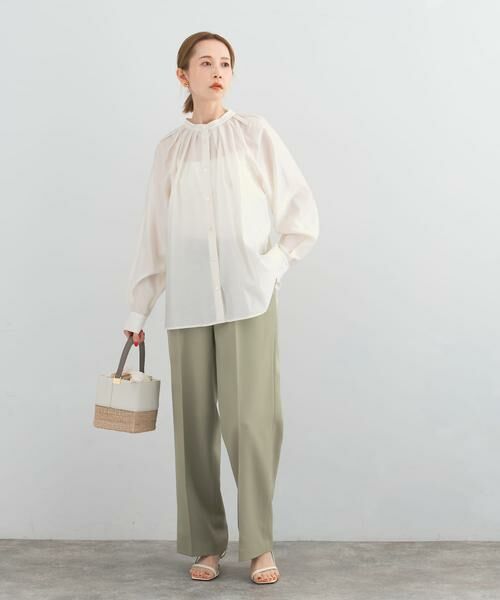 URBAN RESEARCH ROSSO / アーバンリサーチ ロッソ シャツ・ブラウス | ランダムタックセミシアーブラウス | 詳細19