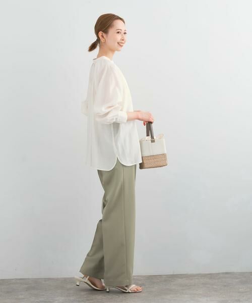 URBAN RESEARCH ROSSO / アーバンリサーチ ロッソ シャツ・ブラウス | ランダムタックセミシアーブラウス | 詳細20