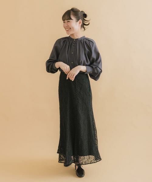 URBAN RESEARCH ROSSO / アーバンリサーチ ロッソ シャツ・ブラウス | ランダムタックセミシアーブラウス | 詳細24