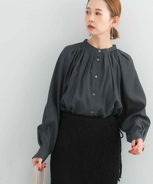 URBAN RESEARCH ROSSO / アーバンリサーチ ロッソ シャツ・ブラウス | ランダムタックセミシアーブラウス | 詳細25