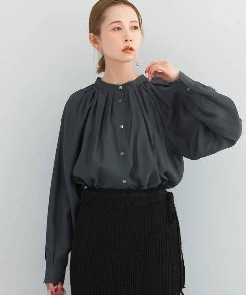 URBAN RESEARCH ROSSO / アーバンリサーチ ロッソ シャツ・ブラウス | ランダムタックセミシアーブラウス | 詳細26