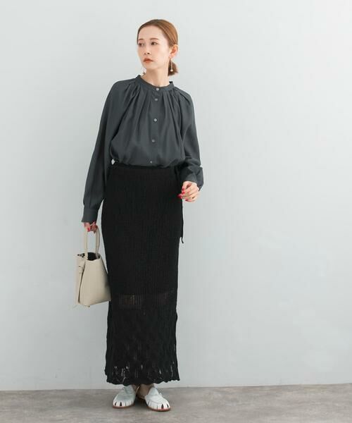 URBAN RESEARCH ROSSO / アーバンリサーチ ロッソ シャツ・ブラウス | ランダムタックセミシアーブラウス | 詳細29