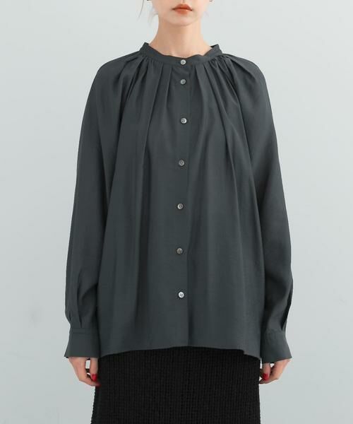 URBAN RESEARCH ROSSO / アーバンリサーチ ロッソ シャツ・ブラウス | ランダムタックセミシアーブラウス | 詳細30