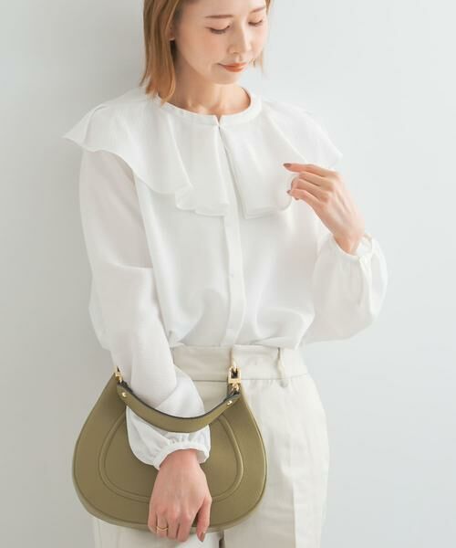 URBAN RESEARCH ROSSO / アーバンリサーチ ロッソ シャツ・ブラウス | 楊柳フリルブラウス | 詳細17