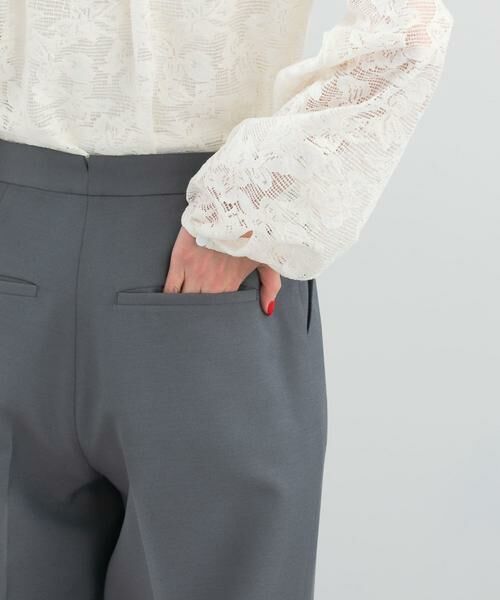 URBAN RESEARCH ROSSO / アーバンリサーチ ロッソ その他パンツ | シャンブレーセンタープレスストレートパンツ | 詳細15