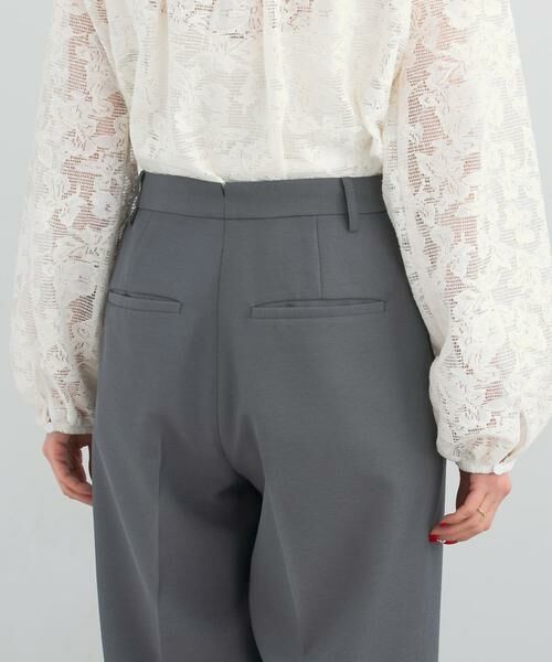 URBAN RESEARCH ROSSO / アーバンリサーチ ロッソ その他パンツ | シャンブレーセンタープレスストレートパンツ | 詳細16