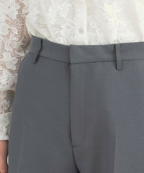 URBAN RESEARCH ROSSO / アーバンリサーチ ロッソ その他パンツ | シャンブレーセンタープレスストレートパンツ | 詳細12