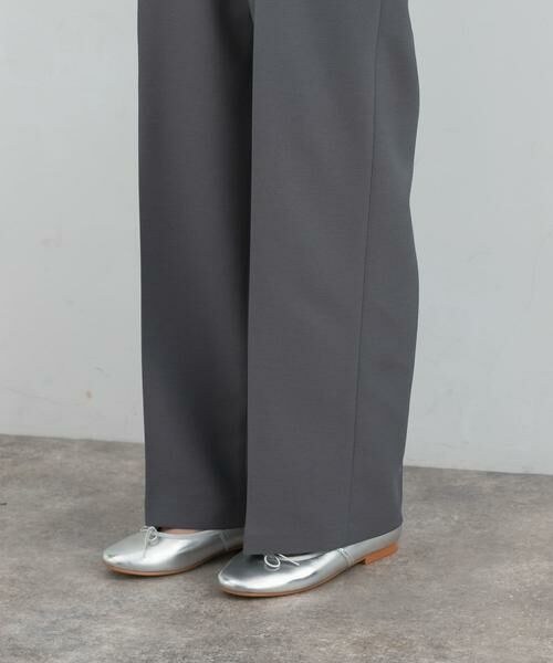 URBAN RESEARCH ROSSO / アーバンリサーチ ロッソ その他パンツ | シャンブレーセンタープレスストレートパンツ | 詳細14