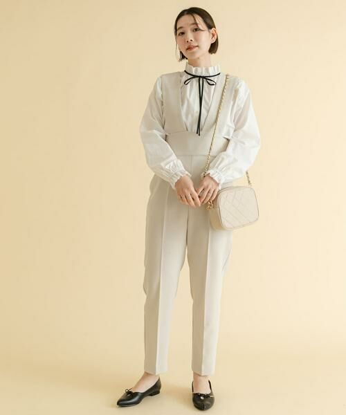 URBAN RESEARCH ROSSO / アーバンリサーチ ロッソ サロペット・オールインワン | F by ROSSO ハイウエストサロペットパンツ | 詳細2